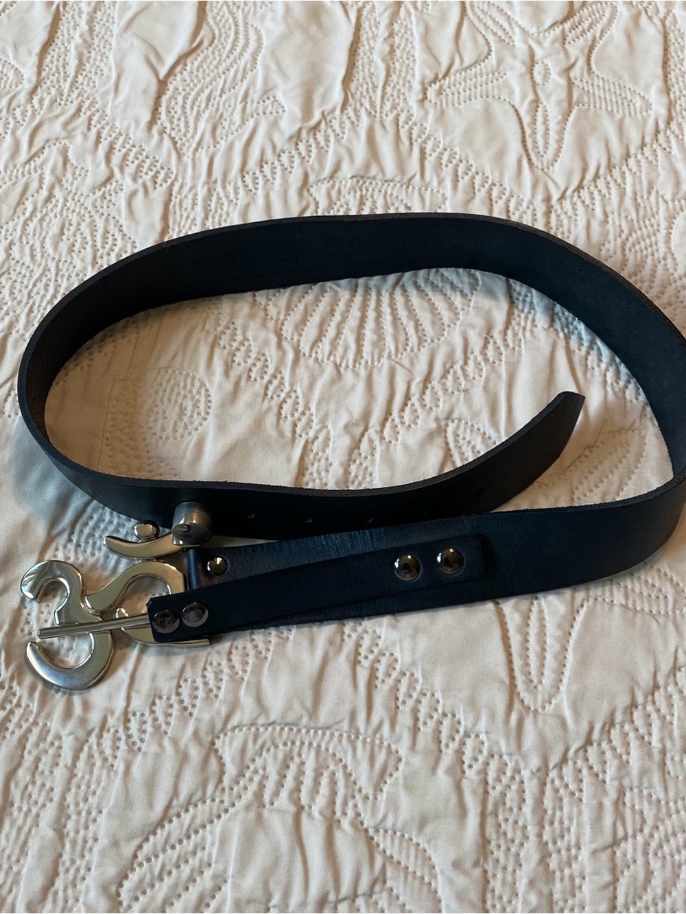 🍀 Obscure Belts Company Ohm Black Leather Belt